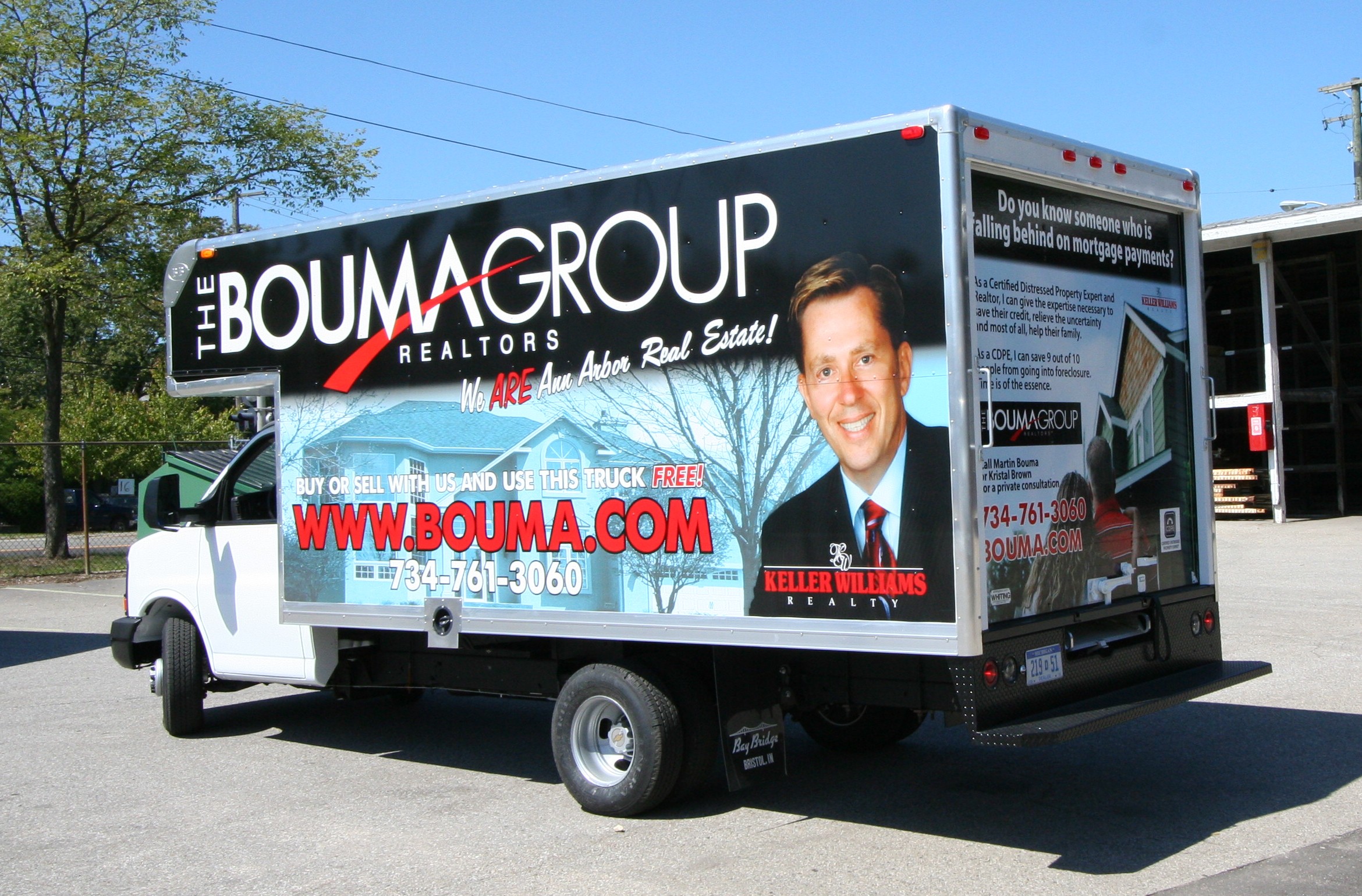 The Bouma Group Moving Truck